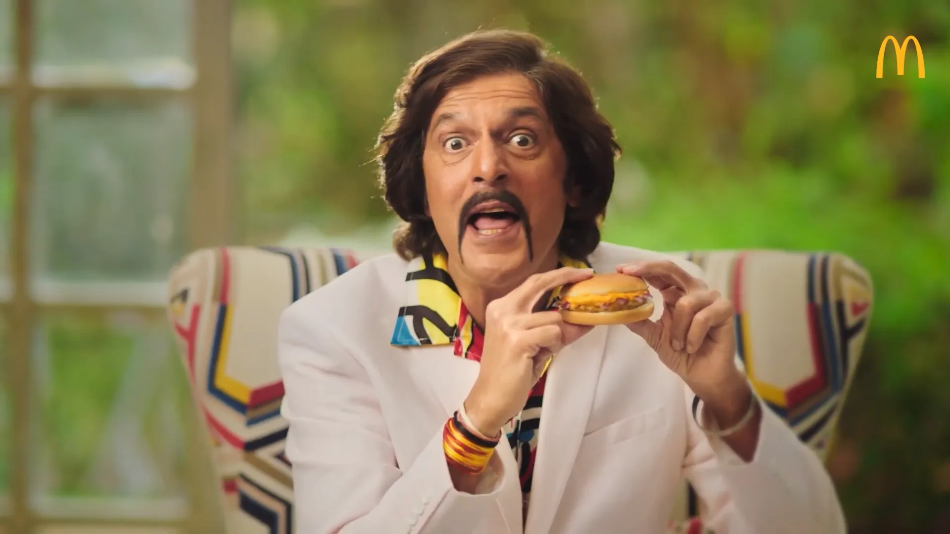 Frame from McDonald’s Veg Surprise, at 0:24
