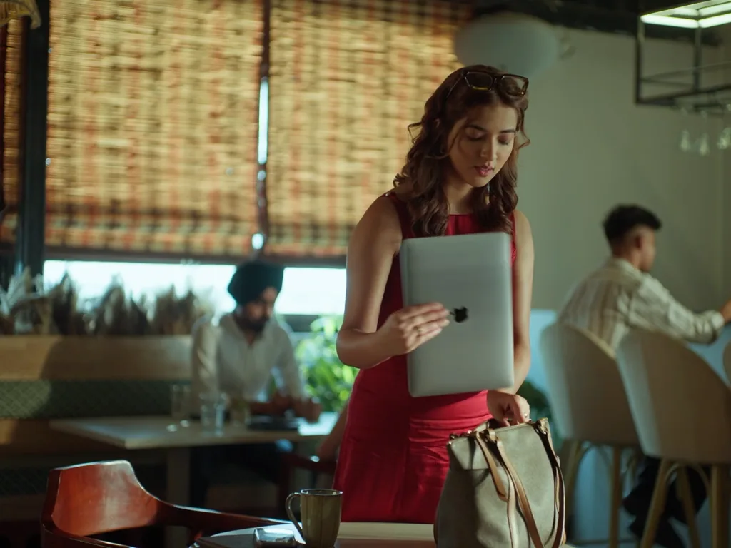 Frame from Zykaz Cafe, at 0:26