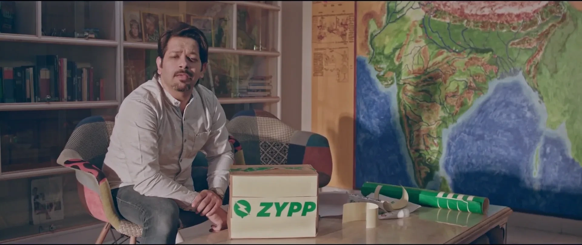 Frame from Zypp Electric App, at 0:04